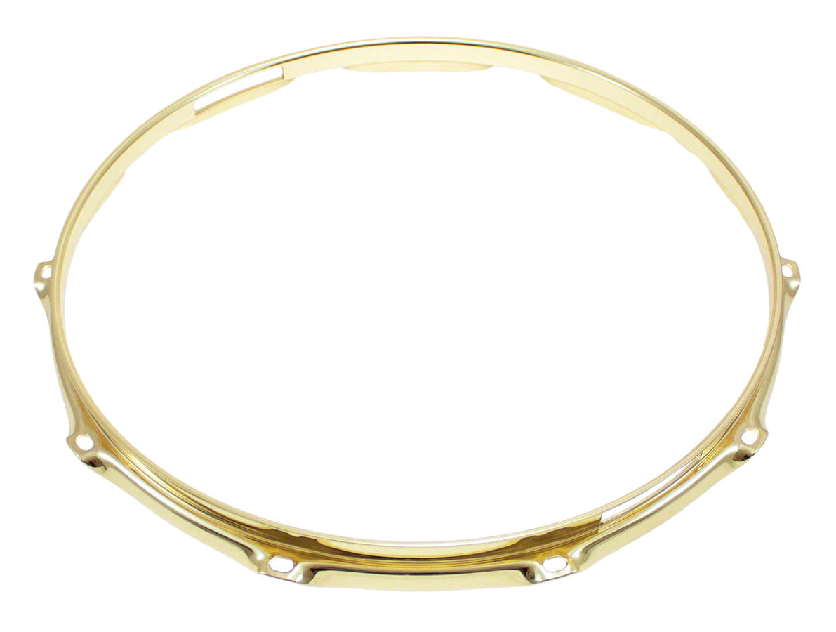 Aro 14" 10 Tensores Lado de Caja Dorado Super Triple Flange 3.0mm