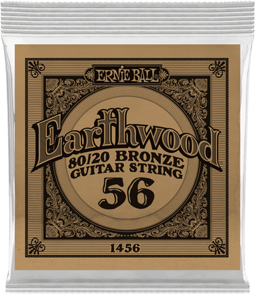 .056 EARTHWOOD 80/20 BRONZE ACOUSTIC GUITAR STRINGS
