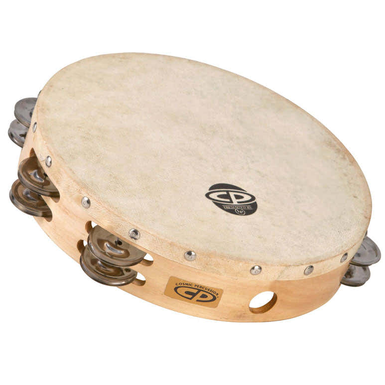 CP380 PANDERETAS CP MADERA 10" DUPLICADO HILERA