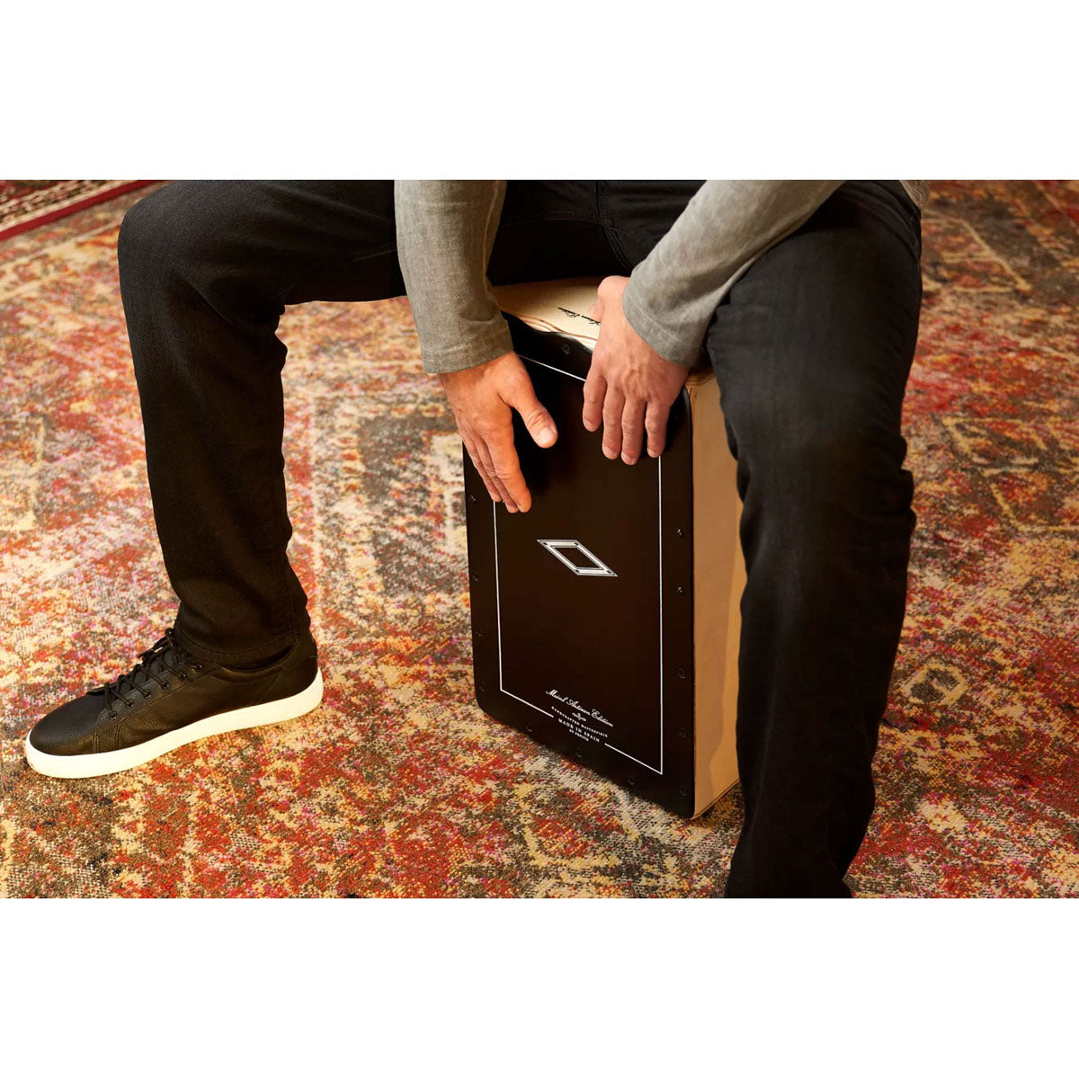 Paesldob - Cajón Pre-amplificado Artisan Olive Burst - Reacondicionado