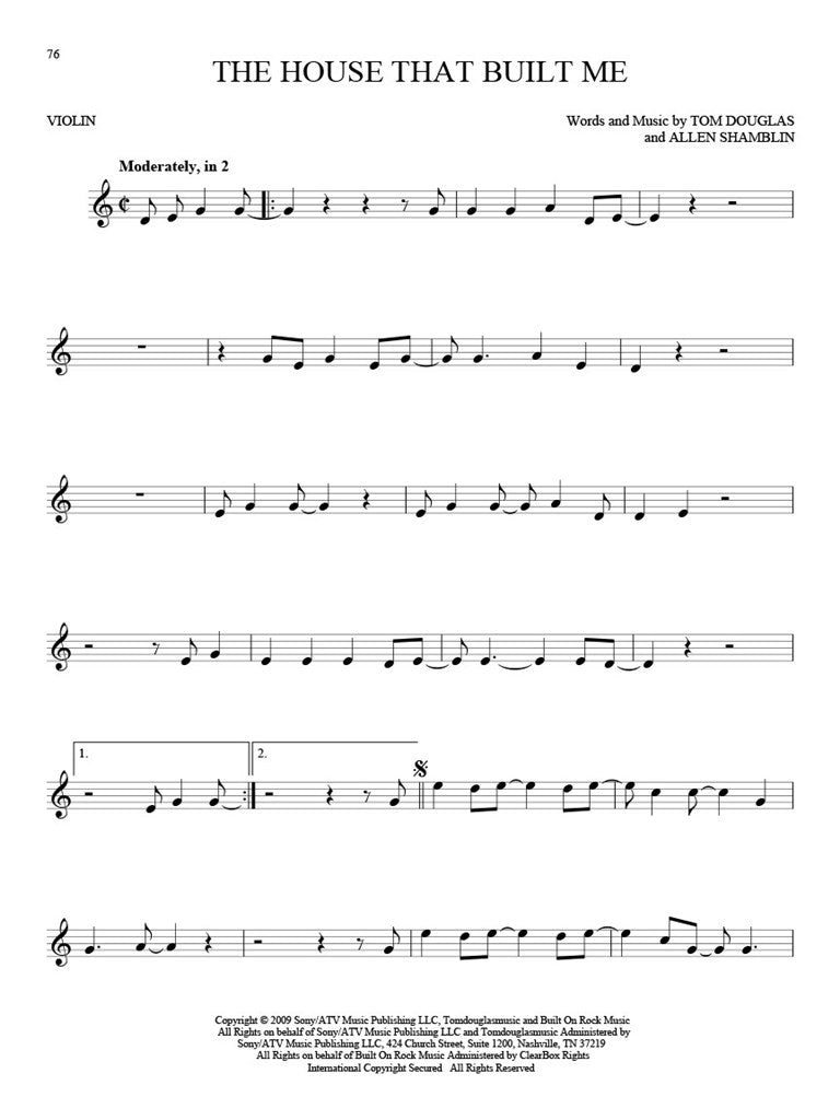 101 Hit Songs - Violon