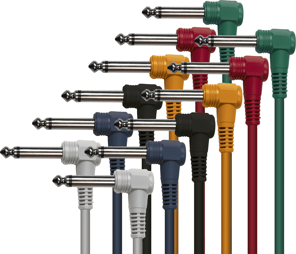 Yellow Cable Cable Jack Acodado Mono M Jack Acodado Mono M 6 CM - Lote de 6