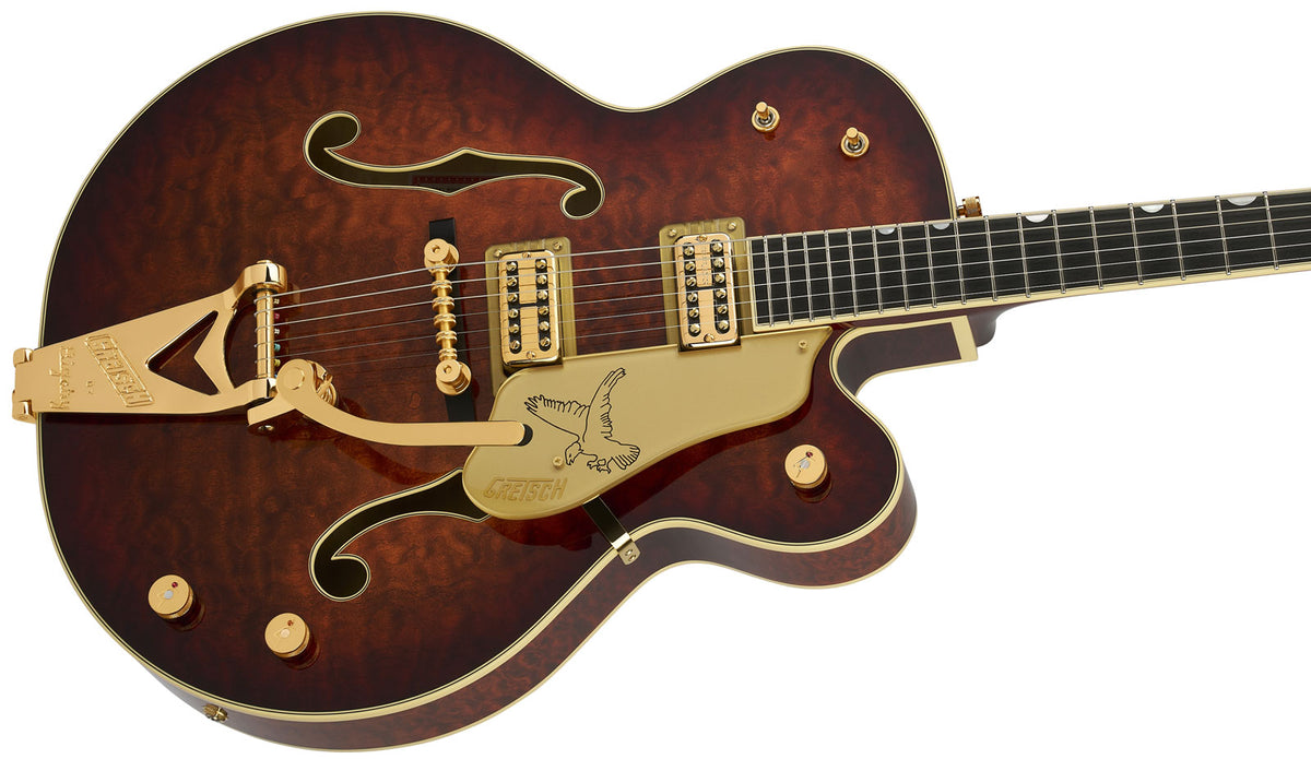 G6136TGQM-59 LTD Quilt Classic Falcon Bigsby Ebo Resplandor de fragua