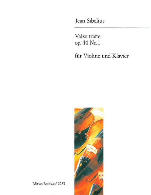 Sibelius - Valse Triste Op. 44/1 - Bearbeitungen - Violon et Piano