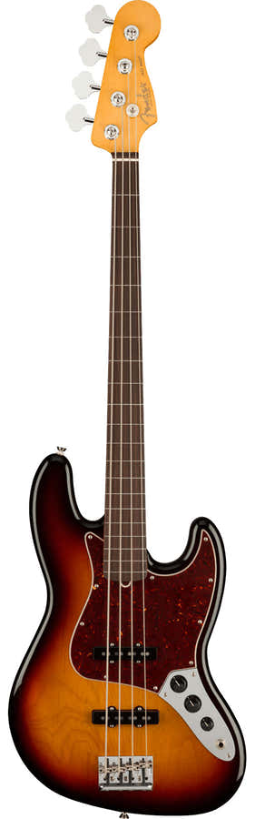 Jazz Bass Fl American Professional II Rw Sunburst de 3 colores