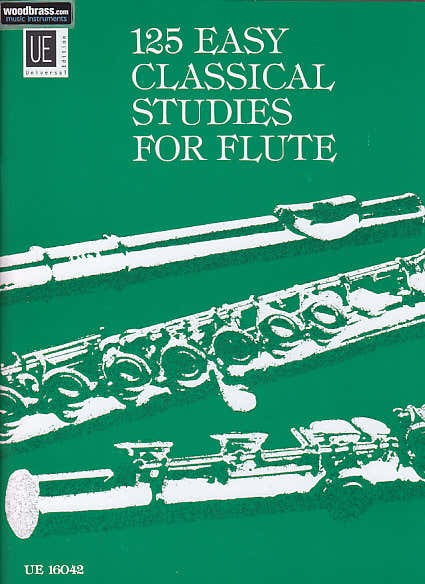 VESTER FRANS - 125 LEICHTE KLASSISCHE STUDIEN - FLUTE