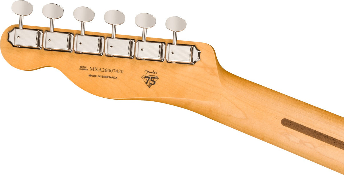 Telecaster 75 Anni Player II Barítono, RW Negro