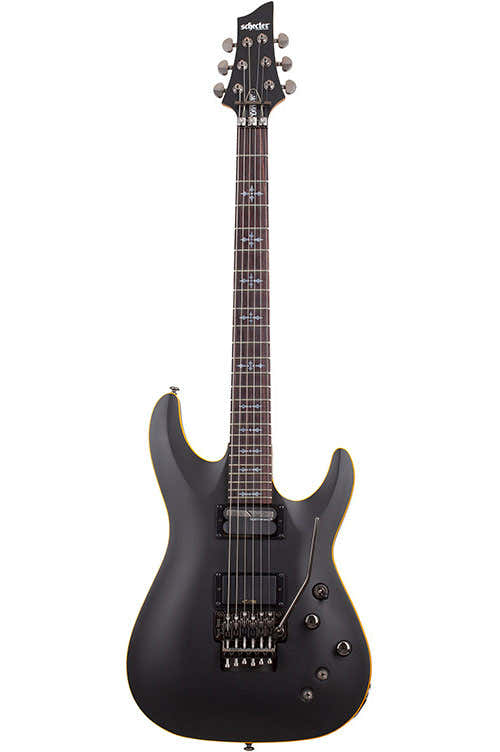 Demon 6 FR Negro satinado envejecido