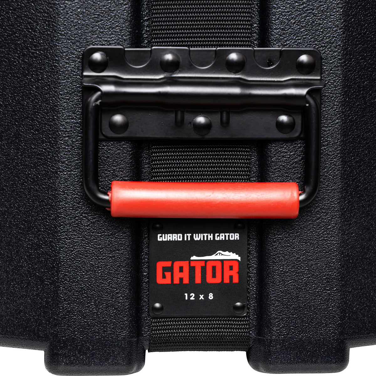 Gator Grooves Roto-Molded Tom Case with Padding; 12" x 8"