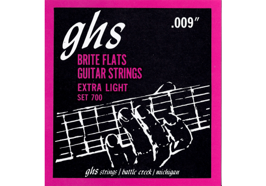 700 Brite Flats Extra ligera 9-42