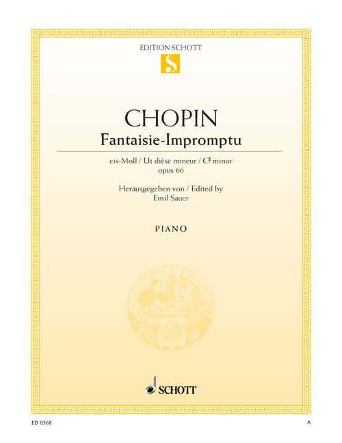 Chopin - FANTAISIE-impromptu Ut Dièse Mineur Op. 66 (posth.) - Piano