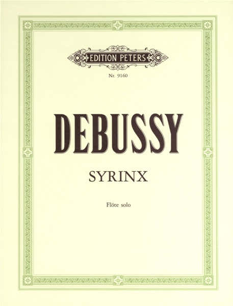 DEBUSSY CLAUDE - SYRINX - FLUTE/PICCOLO