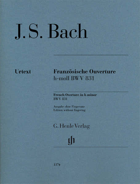 Bach J.S. - Franzosische Ouverture H-moll BWV 831