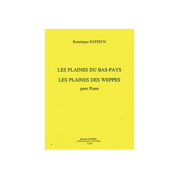 PATTEYN DOMINIQUE - LES PLAINES DU BAS-PAYS - LES PLAINES DE WEPPES - PIANO