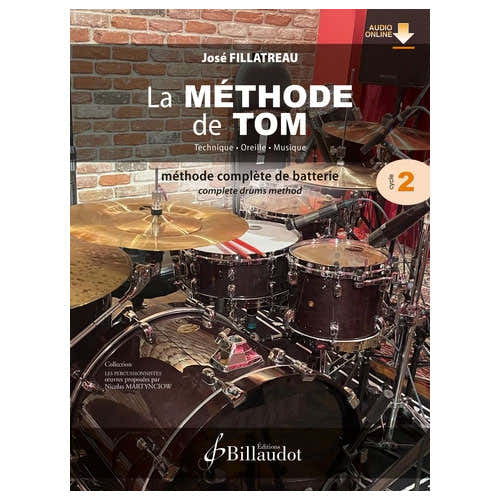 Fillatreau J. - La Méthode De Tom Vol 2 - Batería