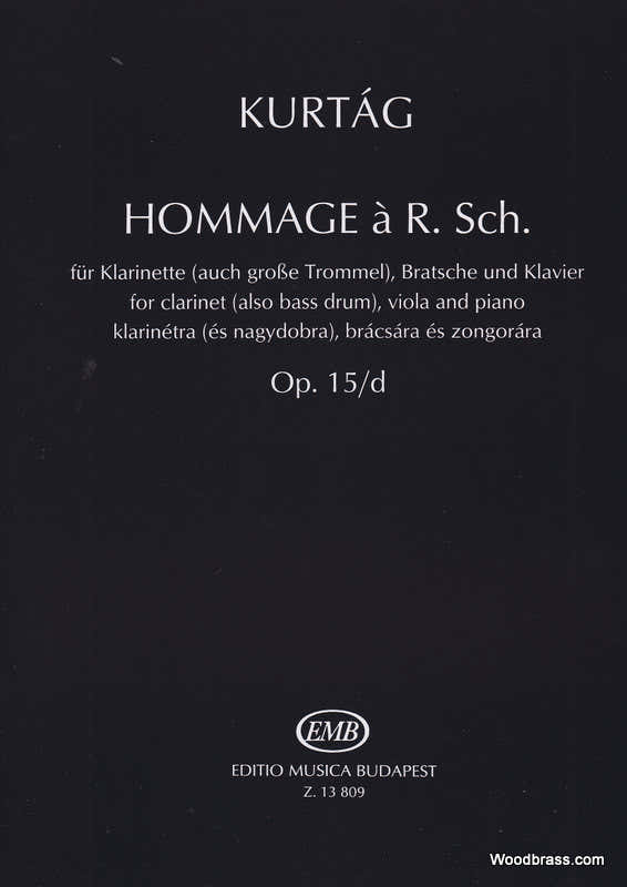 Kurtag G. - Hommage A R.schumann Op 15D