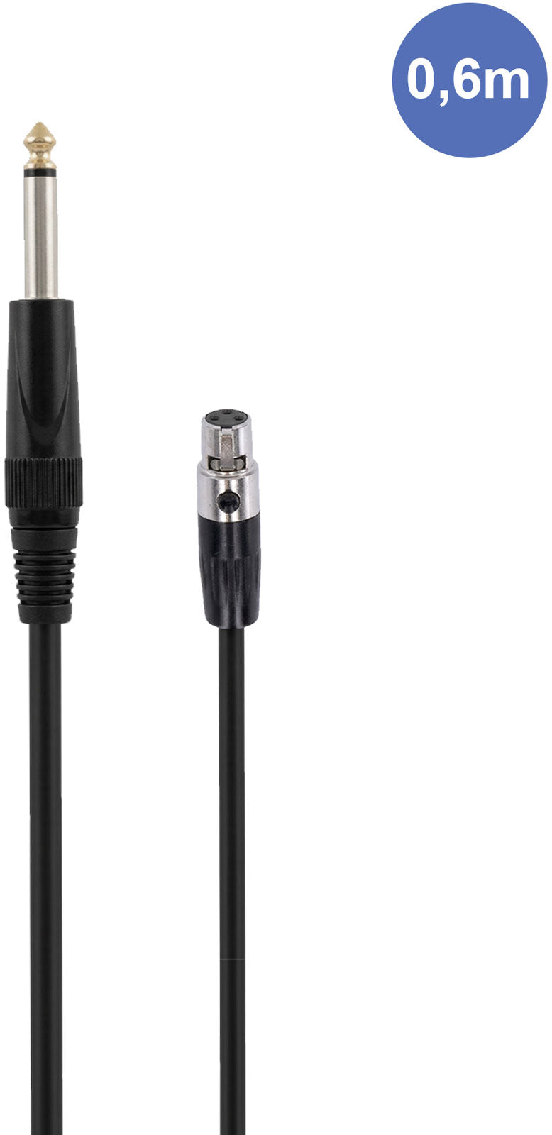 AUDIOCAB 4051 Jack a Mini XLR hembra 3 pines