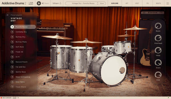 XLN Audio Addictive Drums 2 Vintage Dry ADpak