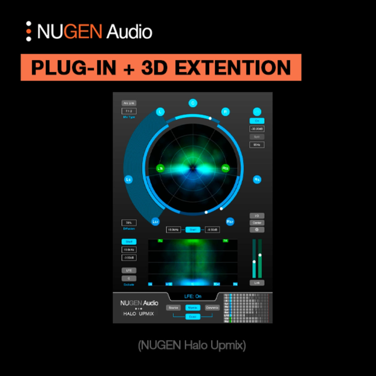 Nugen Audio Halo Upmix con extensión 3D