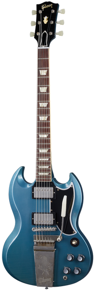 Sg Standard 1964 Reedición con Maestro Ultra Light Aged Pelham Blue Cs Mlc