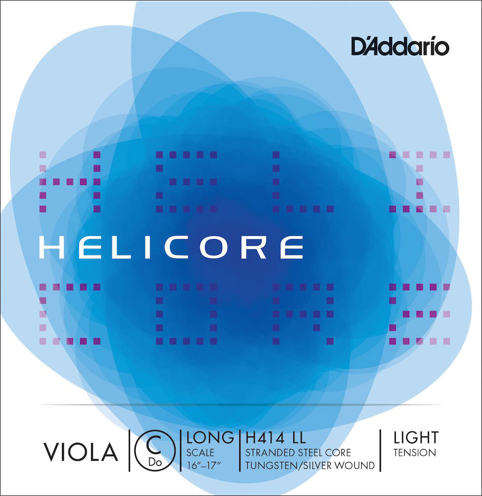 D'ADDARIO STRING ONLY (C) FOR HELICORE VIOLA "LONG SCALE" TENSION LIGHT