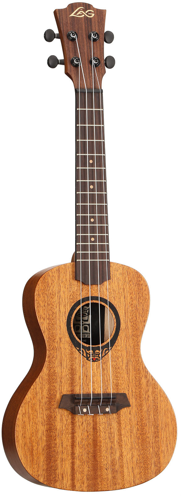 Lâg Tiki Tku110C Ukulele Concierto de fondo arqueado delgado