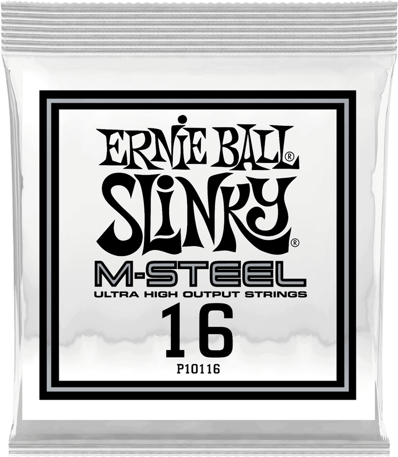.016 M-STEEL PLAIN ELECTRIC GUITAR STRINGS