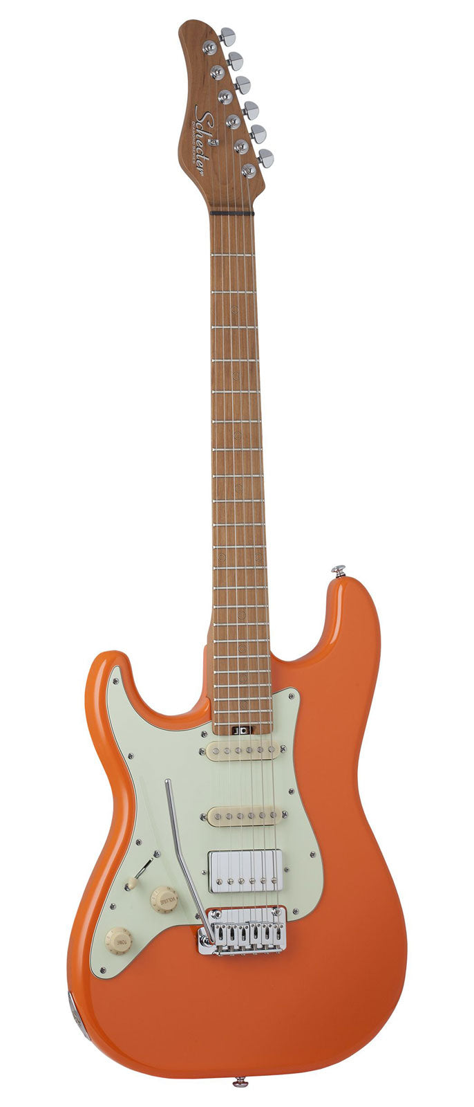 HSS LH Nick Johnston Signature Atomic Naranja