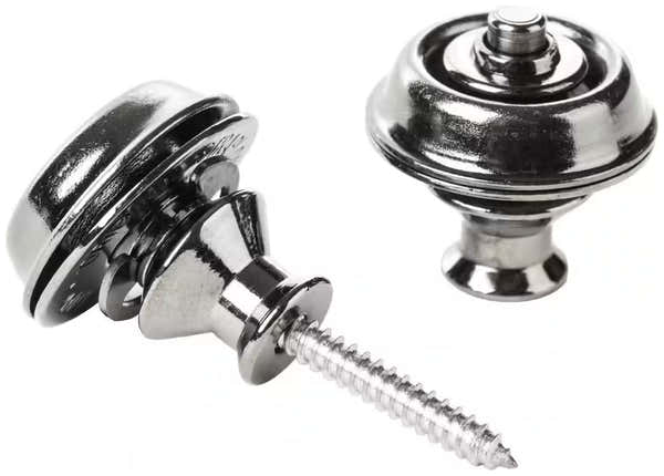 Straplock Dual - Cromo negro