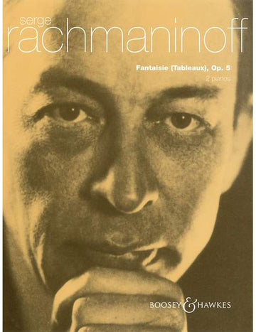 Rachmaninoff - Fantaisie (tableaux) Op. 5 - 2 Pianos (4 Hets)