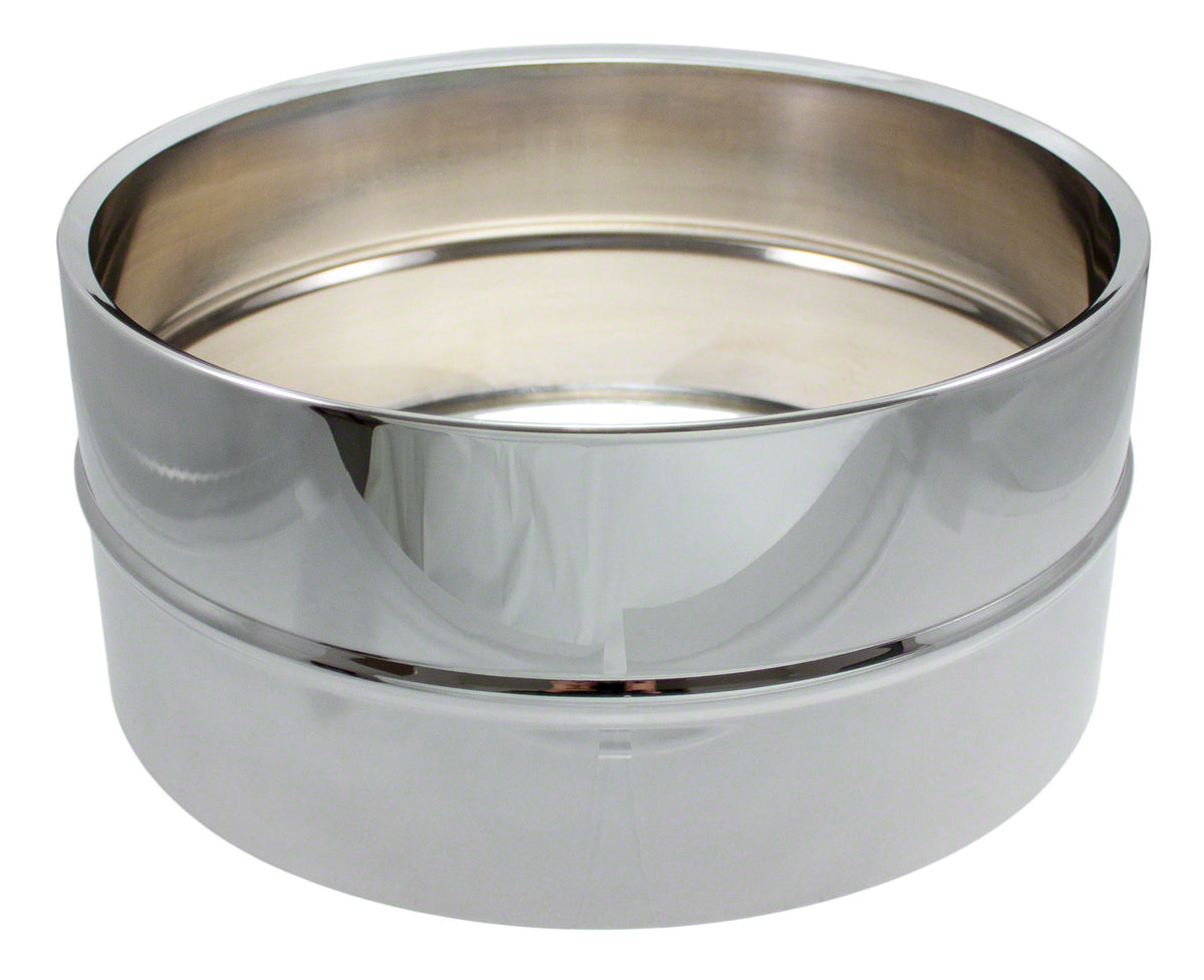 SST1408 - 14" x 8" Casco de acero - Caja