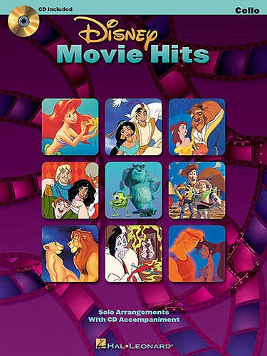 DISNEY MOVIE HITS + TELECHARGEMENT AUDIO- CELLO
