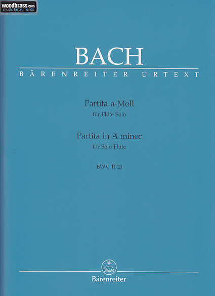 Bach J.S - Partita En La Mineur BWV 1013 - Flute Seule