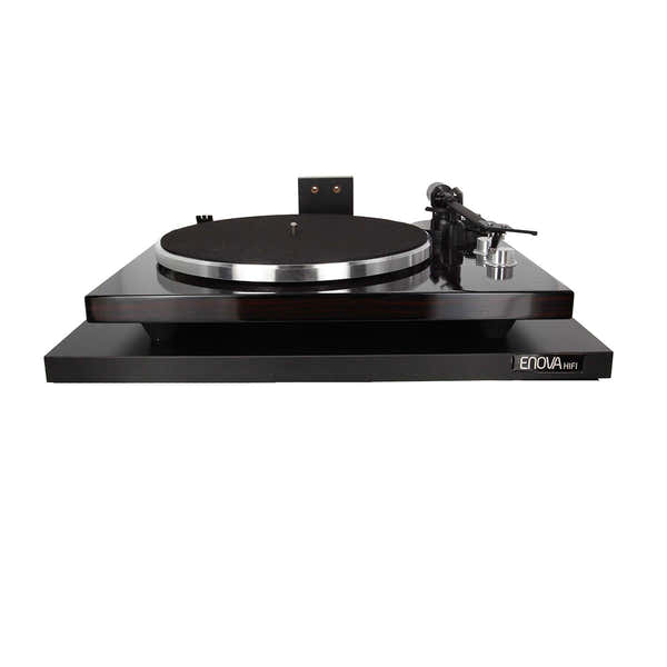 ENOVA HIFI DJ Soporte de pared para tocadiscos BL