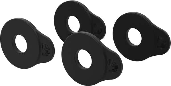 Flex Lock Strap Block Paquete de 4 Negro