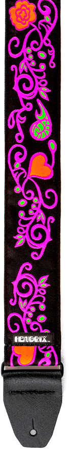 Jimi Hendrix Blacklight Monterey Pink