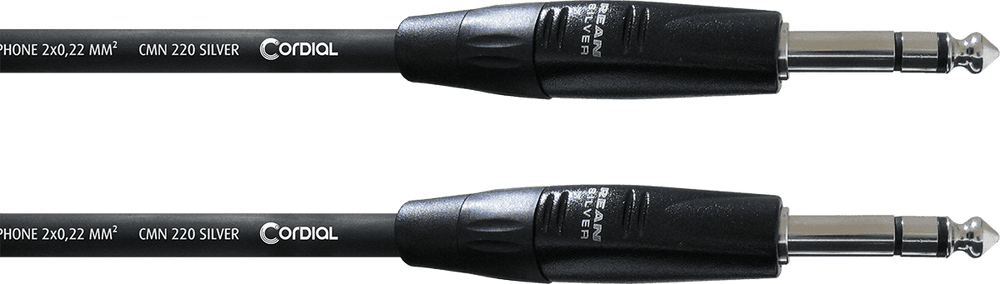 Cordial Cable De Audio Estéreo Jack 1,5 m