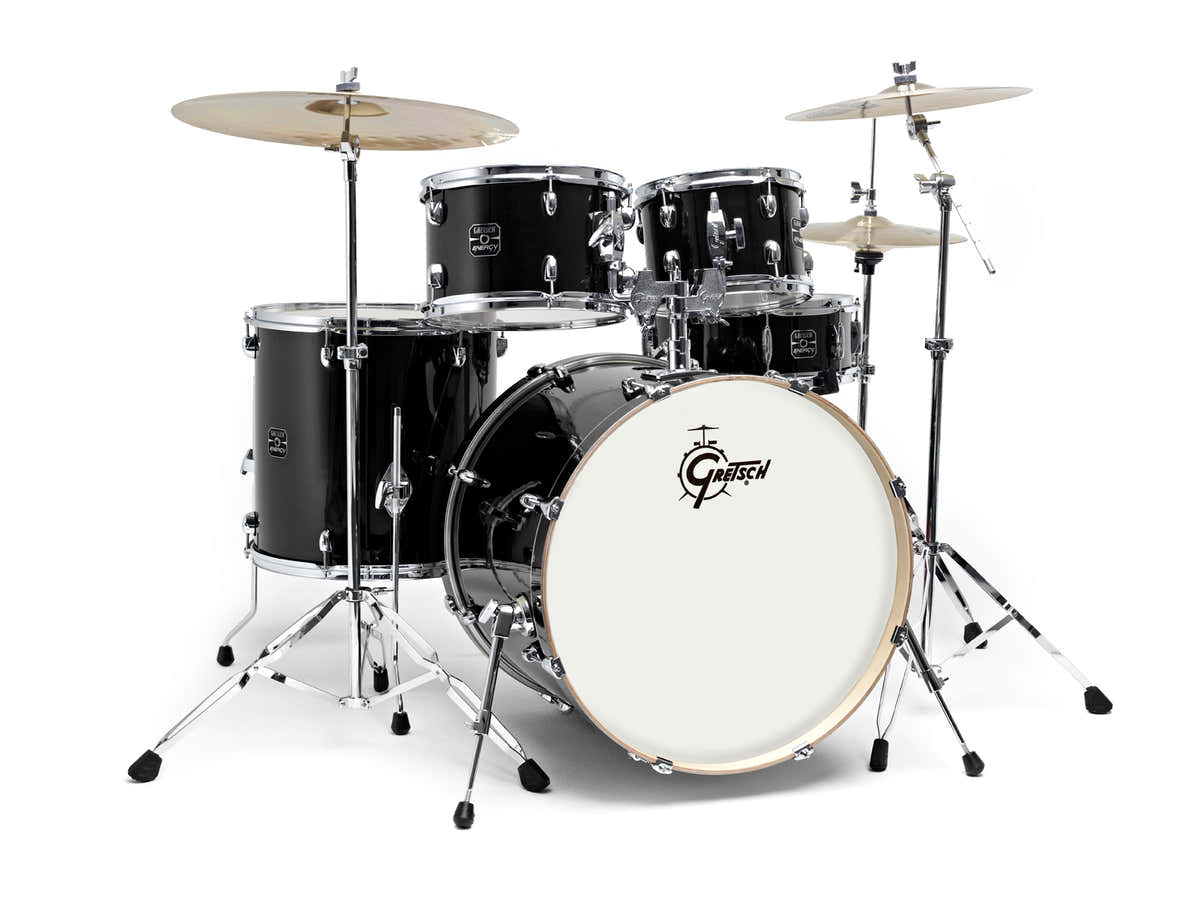 GE2-E825TK-BK - NEW ENERGY STAGE 22" BLACK + PLATOS PAISTE 101