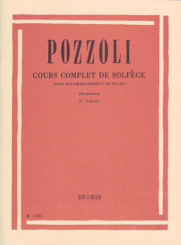 POZZOLI ETTORE - Curso completo de solfeo Vol.1