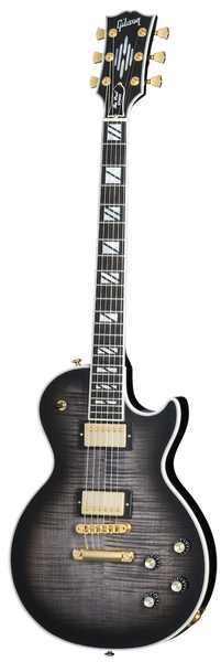 Les Paul Supreme Ébano transparente Burst Moderno