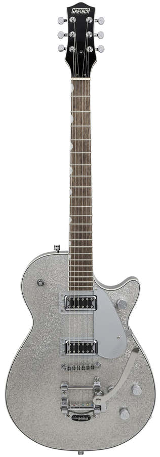 G5230T Electromatic Sparkle Jet Ft Single-Cut con Bigsby Lrl Plateado brillante