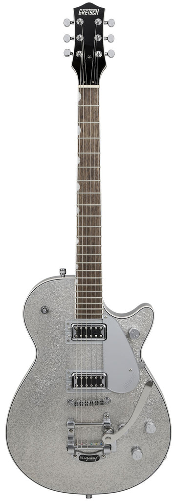 G5230T Electromatic Sparkle Jet Ft Single-Cut con Bigsby Lrl Plateado brillante