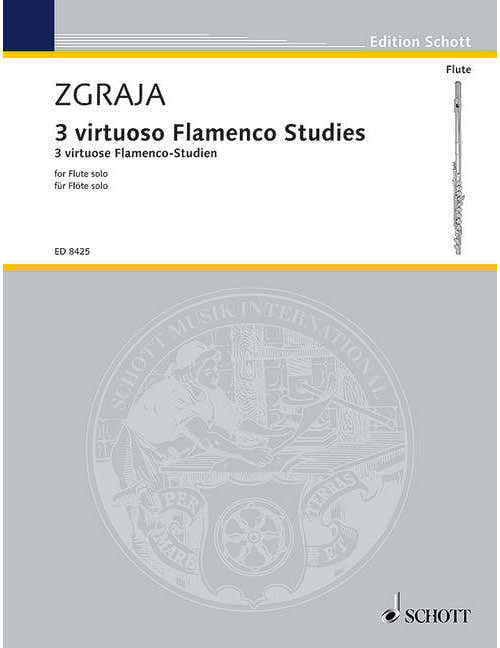 Zgraja - 3 Etudes Virtuoses De Flamenco - Flute