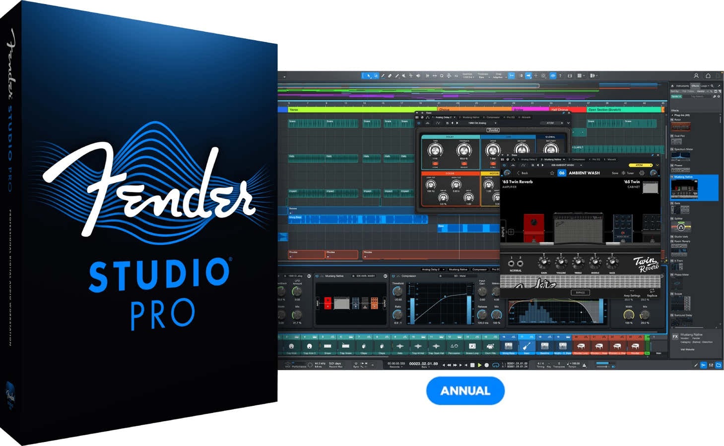 Fender Studio Pro W 12M Pro+