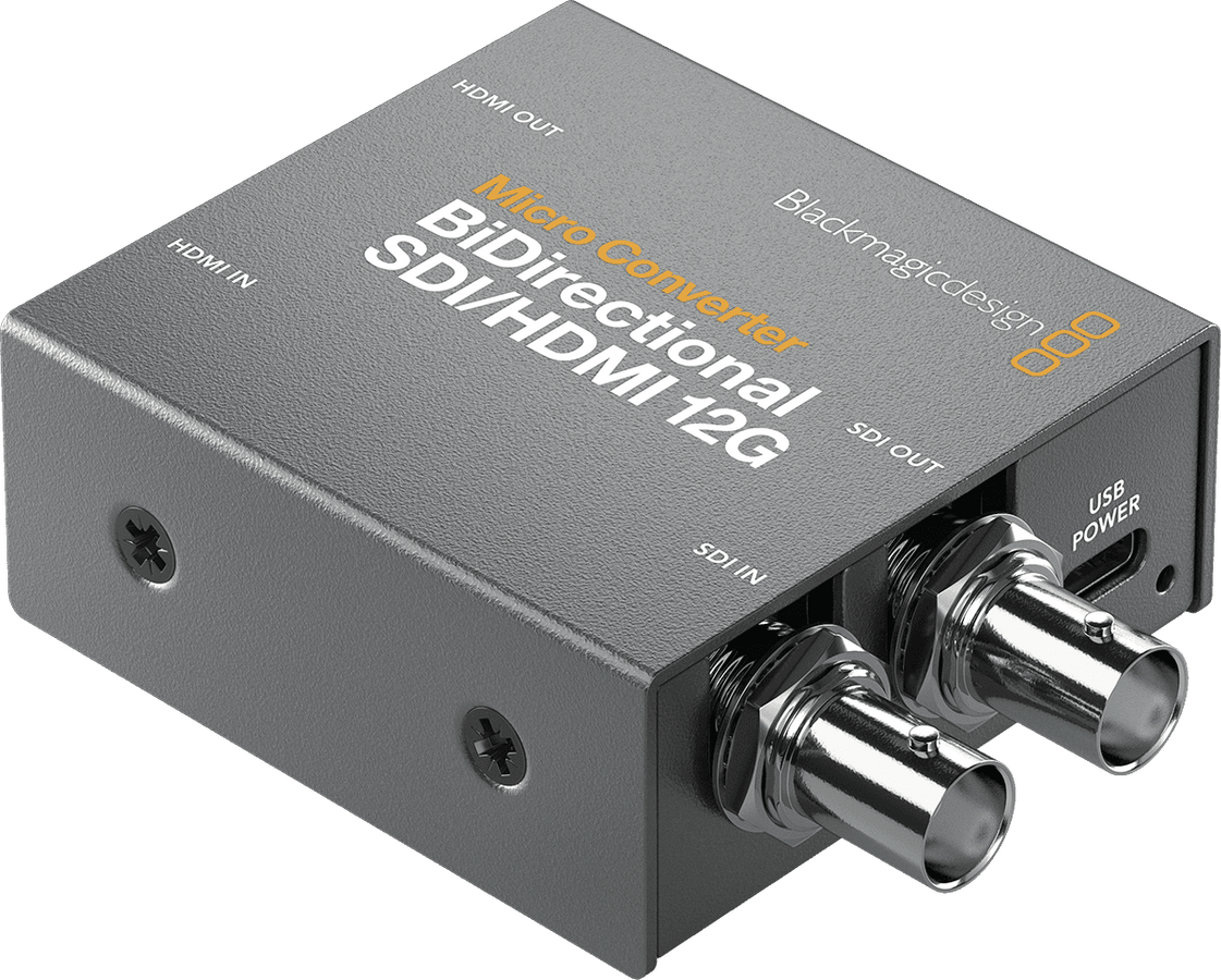 Micro Converter bidireccional SDI/HDMI 12G