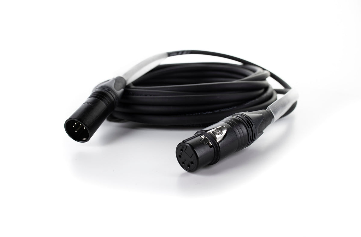 CABLE DMX 5 PINES CONECTADOS 2 M