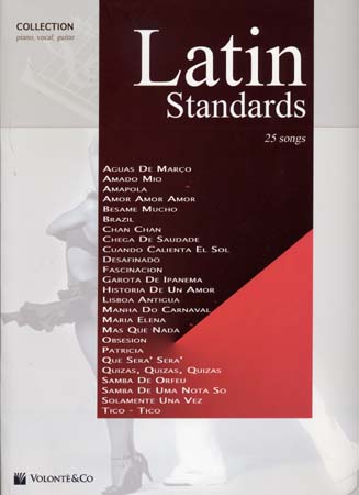 Estándares latinos - 25 canciones - PVG