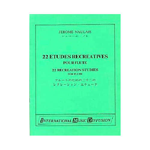 Naulais - 22 Études Récréatives - Flûte