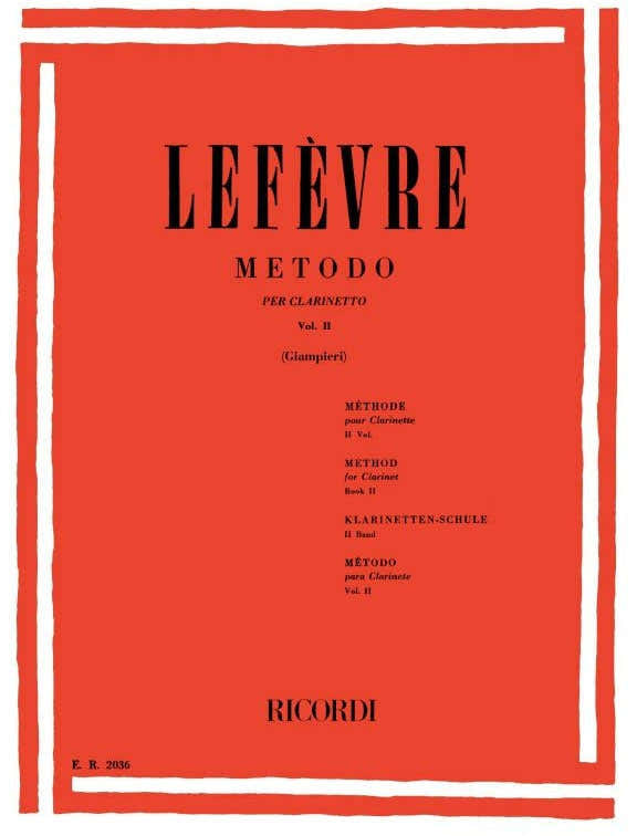 Método para clarinete - Vol. II