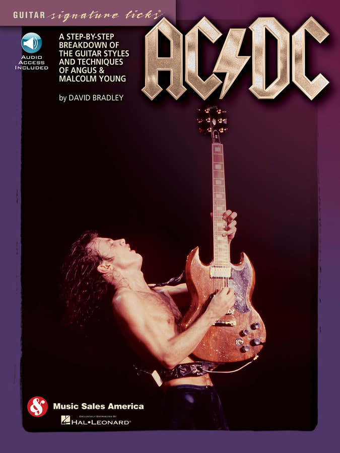 AC/DC GUITAR SIGNATURE LICKS GUITAR STYLES TECHNIQUES + AUDIO EN LIGNE - GUITAR
